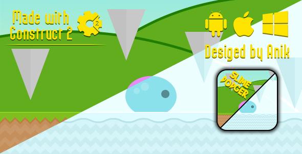 Slime Dodger - HTML5 Game (CAPX)